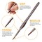 VUDECO Black Detail Paint Brush Set - 12 Piece Miniature Paint Brushes Kit - Professional Mini Fine Paint Brushes Set